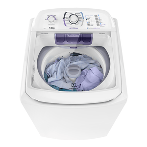 Lavadora de Roupas Electrolux 13Kg, Automática, 12 Programas de Lavagem, Branca - LAC13 220V