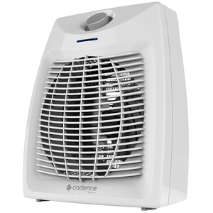 Aquecedor Elétrico Cadence Blaze Air, 2 Níveis de Aquecimento + Ventilar, 2000W, Branco - AQC421 220V