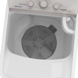 Lavadora de Roupas Mueller Supertank com Aquatec 8Kg, Semiautomática, 5 Programas de Lavagem, Branca - 220V