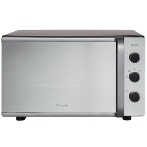 Forno Elétrico Mueller Sapore, 44L, com Vidro Espelhado, Prata - 220V