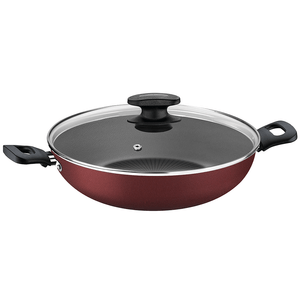 Panela Wok Tramontina Loreto 28cm, 3,3 Litros, Alumínio, Vermelho - 27817/022