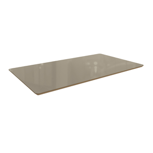 Tampo para Mesa Kappesberg 160x90cm Freijó / Vidro Bronze - TA26