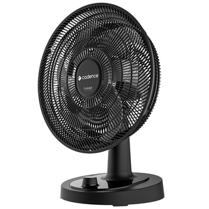 Ventilador Cadence Turbo Conforto, 42cm, 3 Velocidades, Preto - VTR470 220V