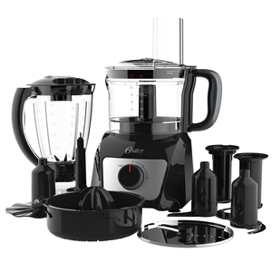 Multiprocessador Oster, 7 em 1, 1000W, 2 Velocidades, Preto - MPR870 220V