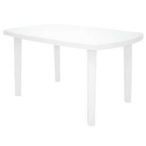 Mesa Plástica Tramontina Camboriú 136cm x 84cm Branca - 92302/910