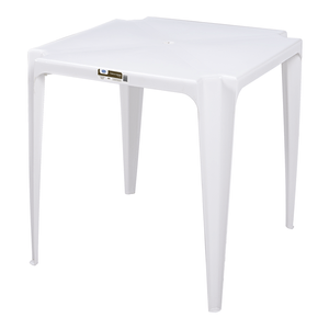 Mesa Plástica Mor 70cm x 70cm Branca - 15151001