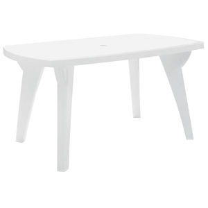 Mesa Plástica Tramontina Bali 136cm x 84cm Branca - 92335/010