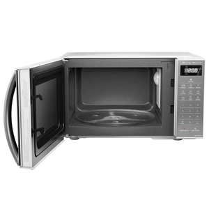 Micro-ondas Panasonic 21L, com Tecnologia Antibactéria AG, Branco Espelhado - ST27L 220V