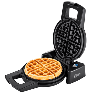 Máquina de Waffle Oster Perform 180, com Alça Isotérmica, 1000W, Preto OWAF110 220V