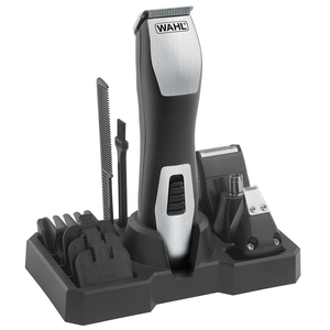 Aparador de Pelos Wahl Groomsman Pro, 4 em 1, 4 Pentes, Recarregável - 9855-448 Bivolt