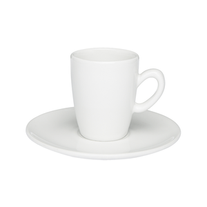 Xícara de Café Expresso Longo com Pires Oxford Gourmet 75ml, Porcelana - 4784