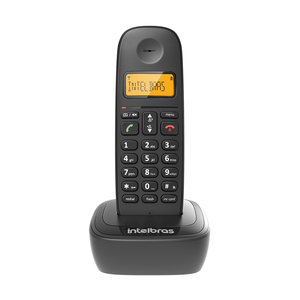 Telefone Intelbras TS2510 sem Fio Preto