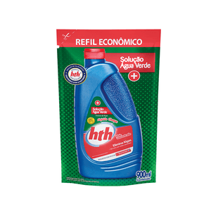 Solução Água Verde hth Algicida Choque 900ml - 75.317B