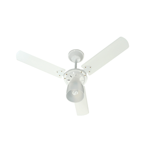 Ventilador de Teto Tron Marbela com Luminária, 3 Pás, Branco - 51.01-0857 220V