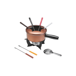 Conjunto para Fondue Brinox 10 Peças, Cobre - 1254/116