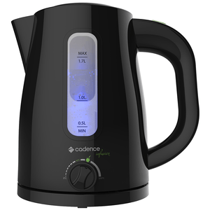 Chaleira Elétrica Cadence Infusion, 1,7L, com Seletor de Temperatura, Preta - CEL550 110V