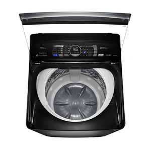 Lavadora de Roupas Panasonic 17Kg, Automática, 10 Programas de Lavagem, Titanium - NA-F170P6TB 220V