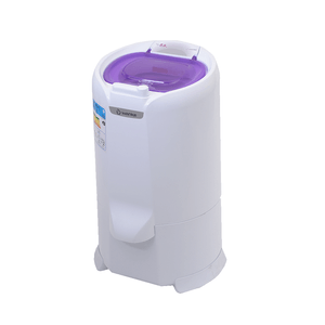 Centrífuga de Roupas Wanke Bella Eco 8,80Kg, Branco e Lilás - 220V