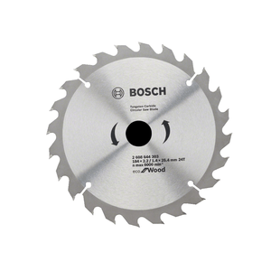 Disco para Serra Circular Bosch Ecoline 7 1/4", 24 Dentes - 2608644329-000