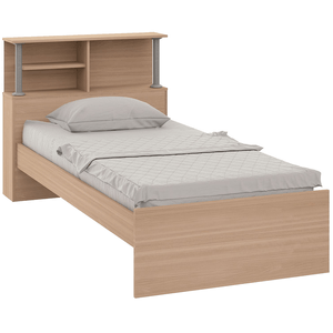 Cama Solteiro Castro Flórida, Nogueira - 7150A