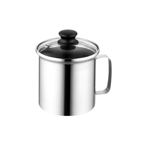 Caneca Art'Inox 750ml, com Tampa, em Aço Inox - 275