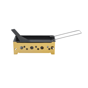 Conjunto Raclette Brinox 7 peças em Aço Carbono Amarelo – 1256