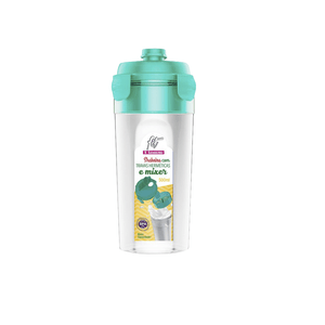 Shakeira Plástica Sanremo, 500ml, com Trava, Verde - SR102/4