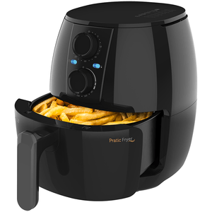 Fritadeira sem Óleo Cadence Pratic Fryer, 3L, 1250W, Preta – FRT515 220V