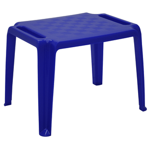 Mesa Plástica Infantil Tramontina Dona Chica 64cm x 50cm Azul - 92320/070