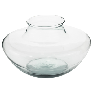 Vaso Decorativo Terrário Vitazza Orquídea 21cm x 35cm, Vidro - 72770