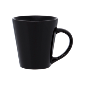 Caneca Biona Drop 250ml, Cerâmica, Preta – 8441