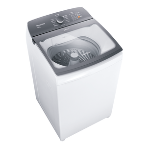 Lavadora de Roupas Brastemp 12Kg, Automática, 12 Programas de Lavagem, Branca - BWK12AB 110V