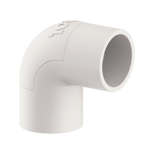 Cotovelo 90º Inpol 3/4”, com Janela para Inspeção, Branco - 110