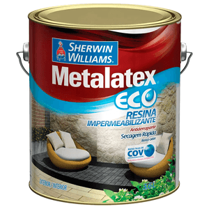 Resina Impermeabilizante Sherwin-Williams Metalatex Eco Incolor 3,6L - 7490001
