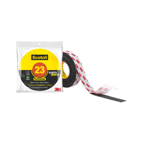 Fita Isolante 3M Autofusão Scotch 23 19mm x 5m Preta - H0002190405