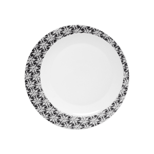 Prato Lanche 21,60cm Oxford Moon Spirale, Porcelana - 23621