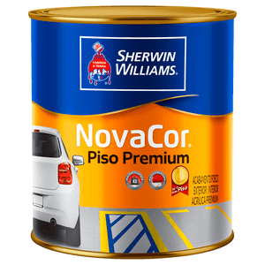 Tinta Acrílica Premium Sherwin-Williams Novacor Piso Vermelho 900ml - 38089302