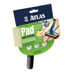 Pad para Pintura Atlas 20cm x 7,5cm com Cabo - AT750/90