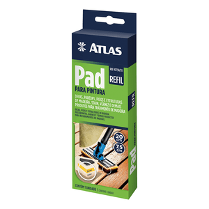 Refil de Pad para Pintura Atlas 20cm x 7,5cm - AT750/55