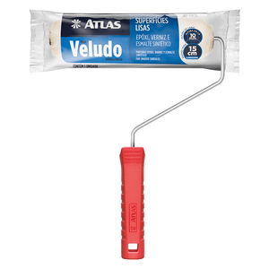 Rolo para Pintura Atlas de Veludo 15cm - 329/15