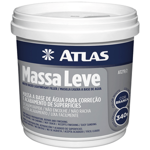 Massa Leve para Reparos Atlas 340g - AT279/2