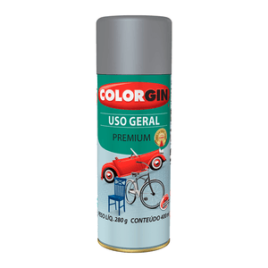 Tinta Spray Colorgin uso Geral Primer Rápido Cinza 400ml - 53001