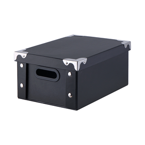 Caixa Organizadora Bella Tavola 30cm x 21cm x 13cm, Preto - LS8124M