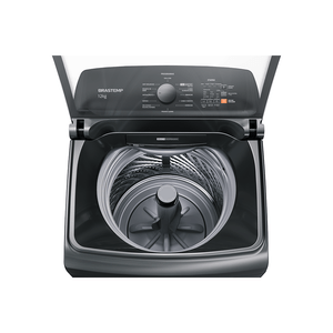 Lavadora de Roupas Brastemp 12Kg, Automática, 12 Programas de Lavagem, Titanium - BWK12A9 220V