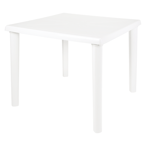 Mesa Plástica Desmontável Mor 82x82cm Branca - 15151401