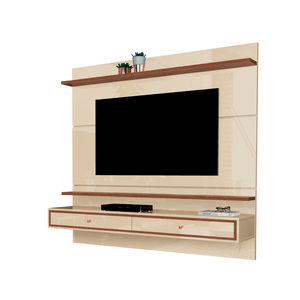 Painel para TV EDN Treviso até 58" Off White / Naturale - 752158