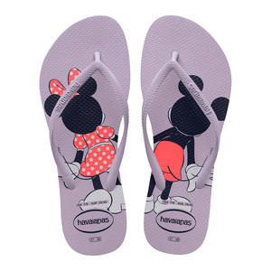 Chinelo Havaianas Slim Disney Lilás Calmo 35/36