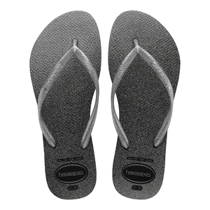 Chinelo Havaianas Slim Gloss Preto 35/36