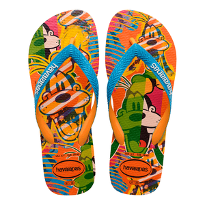 Chinelo Havaianas Disney Stylish Laranja Citrus 33/34