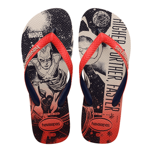 Chinelo Havaianas Top Marvel Series Vermelho Rubi 23/24